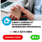 Curso E-learning Ley 16.744 Accidente y Enfermedades Profesionales